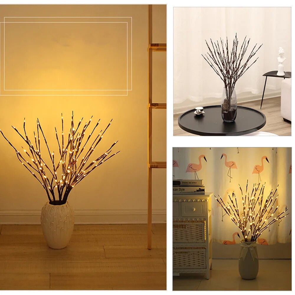 LED Willow Branch Lamp